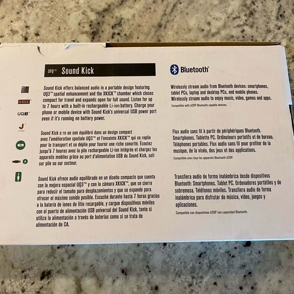 New In Box. Soundfreaq Bluetooth Speaker. - Picture 3 of 5